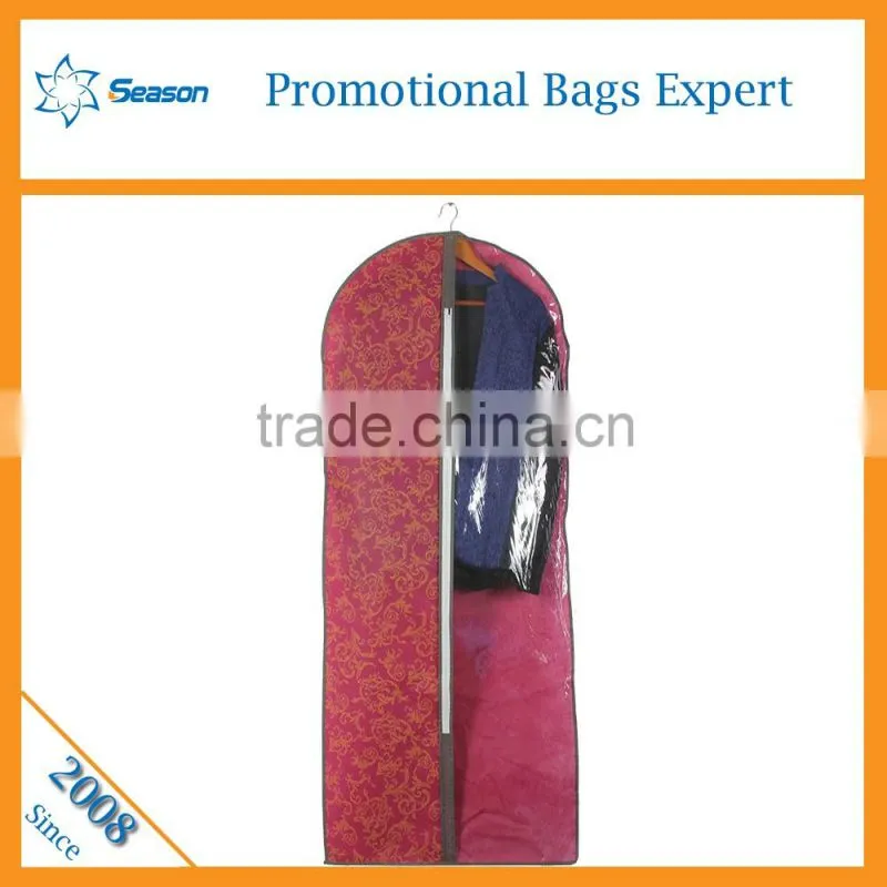 Sexy leopard suit cover bag foldable garment bag suit cover