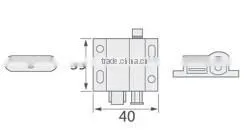 Black/ White Plastic magnetic catch door catch cabinet catch