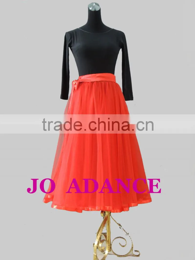 Ballroom dance skirt dance costumes Ms. dance clothing Dance skirt Ballroom skirt