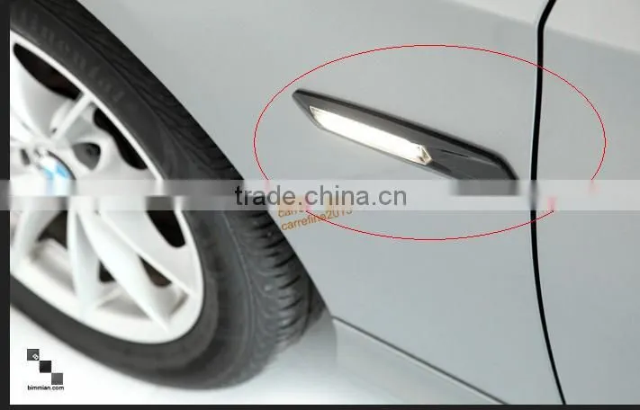Clear no M logo led side lamps led side marker light for BMW 1 series E81 E82 E87 E88 LED led turn signals light