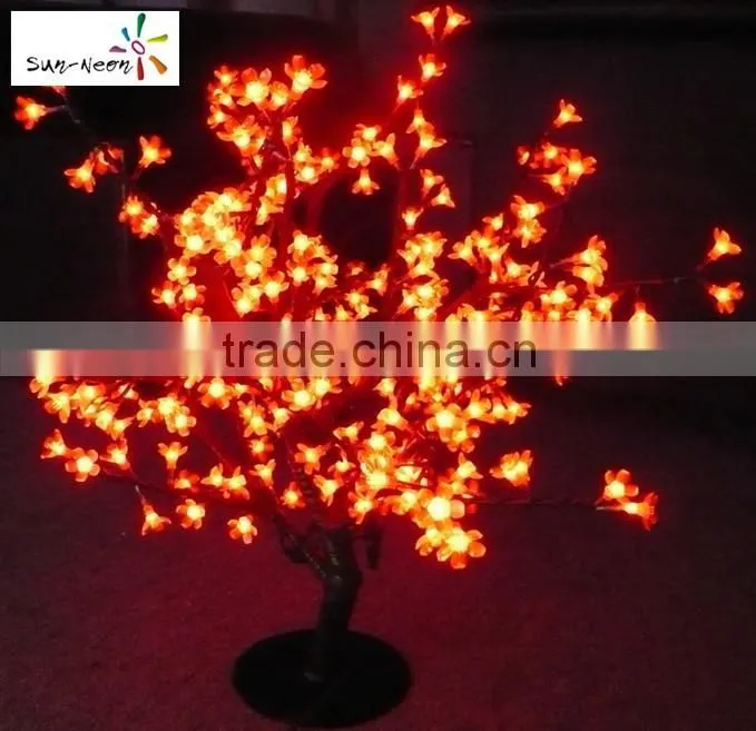 Decorative led tree flower lights with nice design artificial flowers tree artificial led light tree decoration