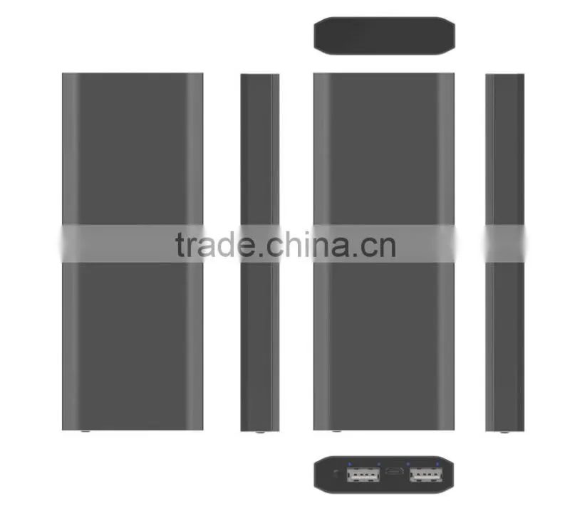 Universal Ultra Thin High Capacity Polymer Customized Power Bank Charger For Mobile Phone and Tablet