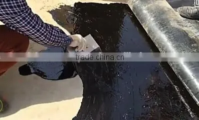 non- curable rubber modified asphalt coating for waterproofing