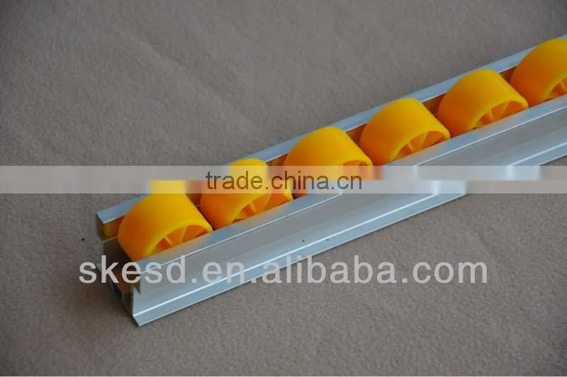 Placon Conveyor Aluminum Track Roller Track for Flow Roller Track