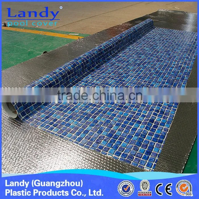 Simple pvc vinyl plastic plaid swimming pool liner
