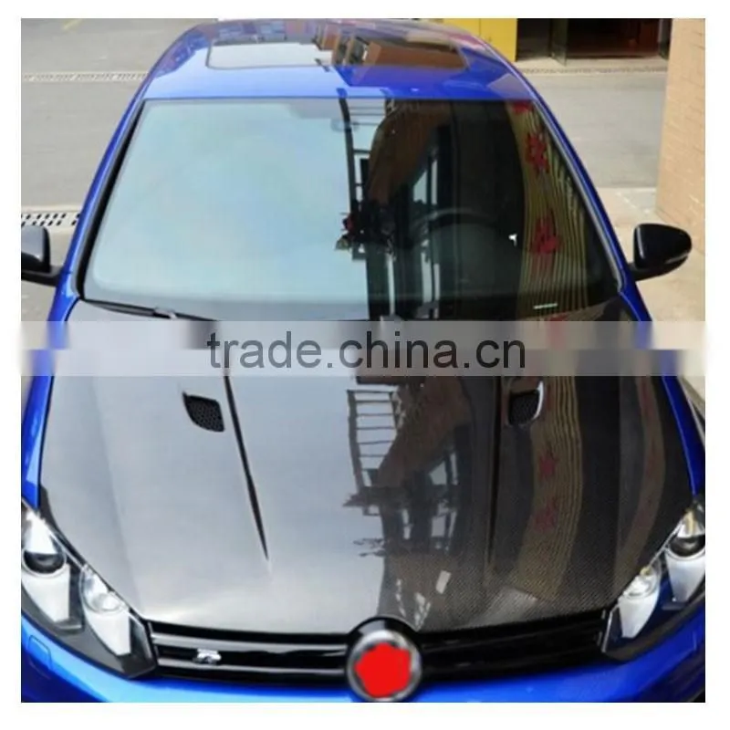 carbon fiber hood cover original car hood cover for vw golf6