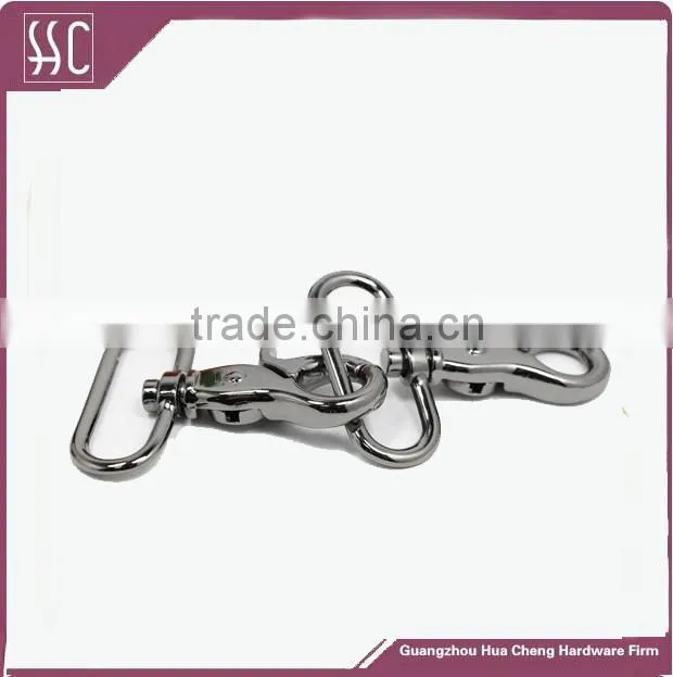 High quality bag hardware suitcase parts dog buckles snap hook