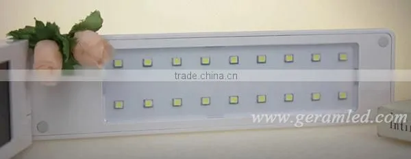 LED Battery Desk Lamp, Portable Luminaire Table Lamp, Table Lamp With Clock