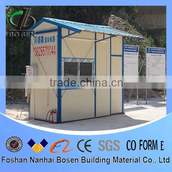 New design prefabricated modular sentry box for guard security cabin