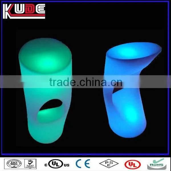 LED Luminous bar furniture night tall stool/commercial bar stools/LED bar counter stool
