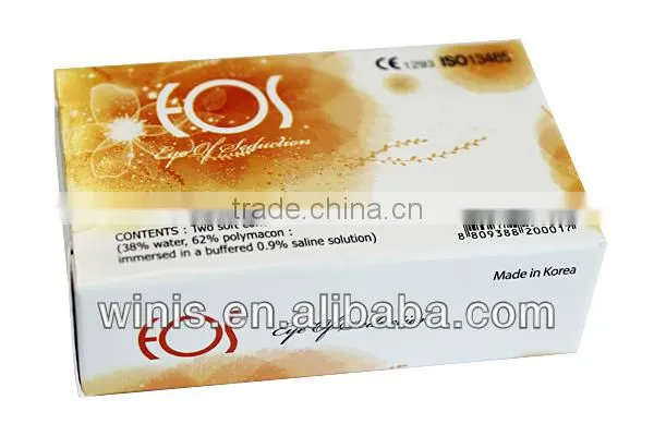 New arrivals factory sealed korea EOS contact lens for eye