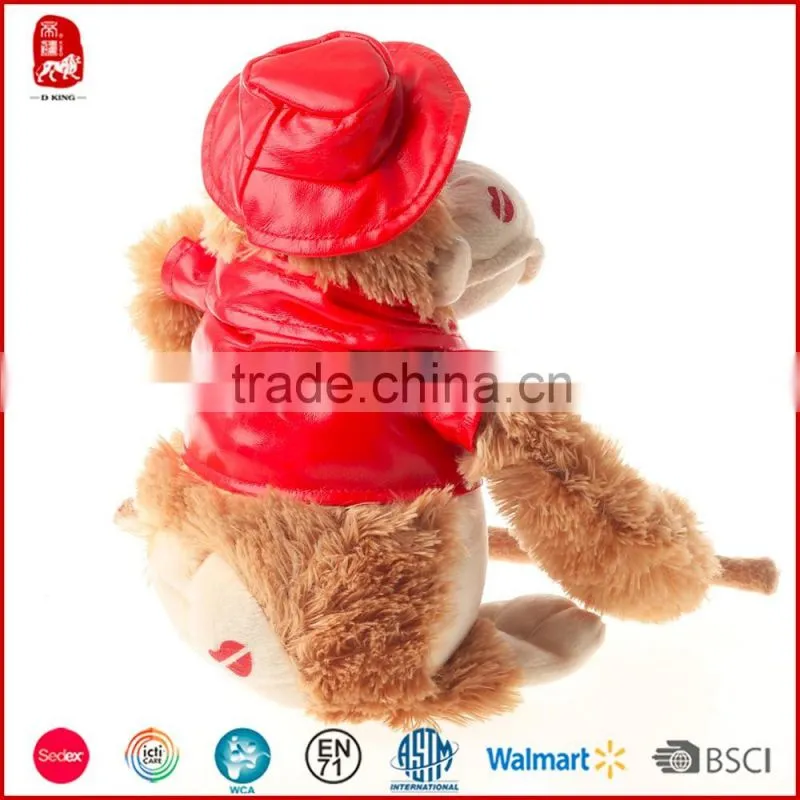 sedex 4 pillar best made toys stuffed animals monkey wholesale cute toys