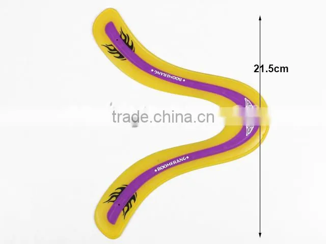 Outdoor promotion kids boomerang frisbee set