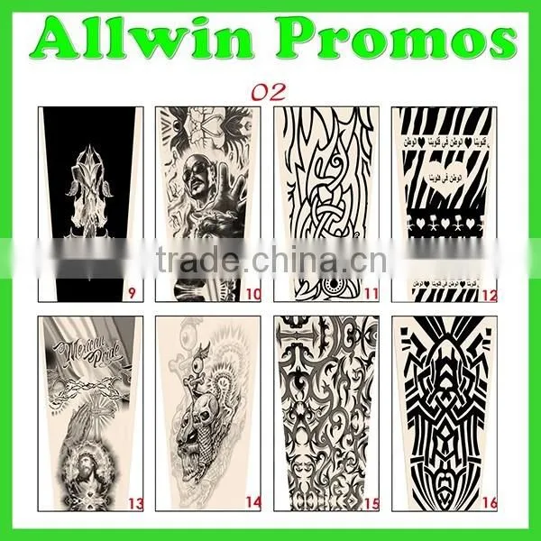 Tattoo Seamless Custom Logo Printed Fashion Arm Sleeves