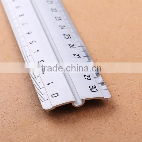 Aluminium Rule Cutting Ruler With Handle 12" Ruler With Level
