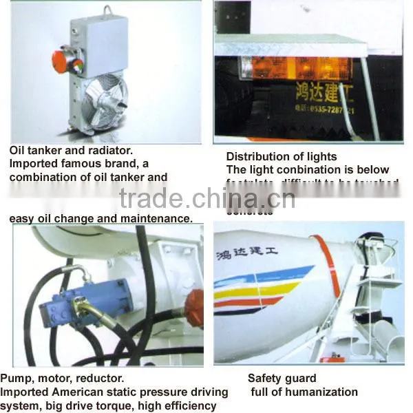 Concrete Mixer Truck HDT5256GJB (12336) with CCC/ISO9001 Certificates on Sale