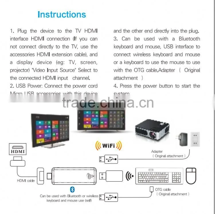 Mini PC Computer intel CPU Z3735F all in one laptop