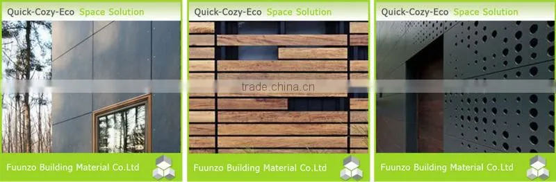 Comfortable Cost Efficient Plastic Timber House with Equipment