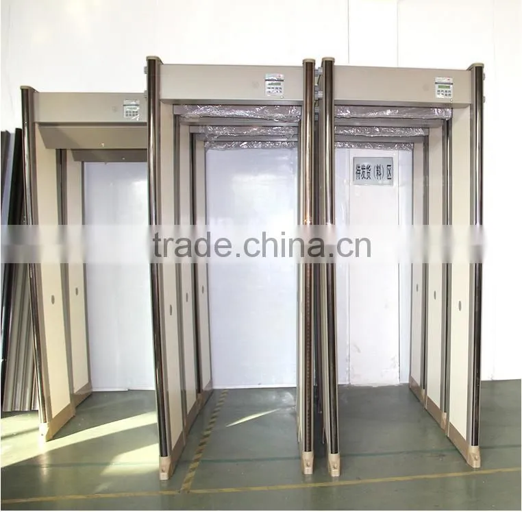 PD-6500I Public security equipment. security door frame walk through metal detector