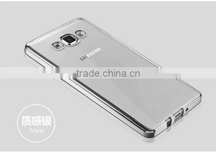 Cellphone Case for Samsung Galaxy S5 Electroplate TPU Back Cover Case