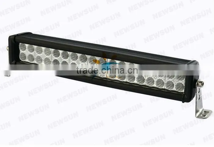 Newsun Off Road J eep 15" Inch LED Light Bar-108 Watt UTV ATV Side By Side Similar to Rigid E Series Polaris Razor RZR ATV