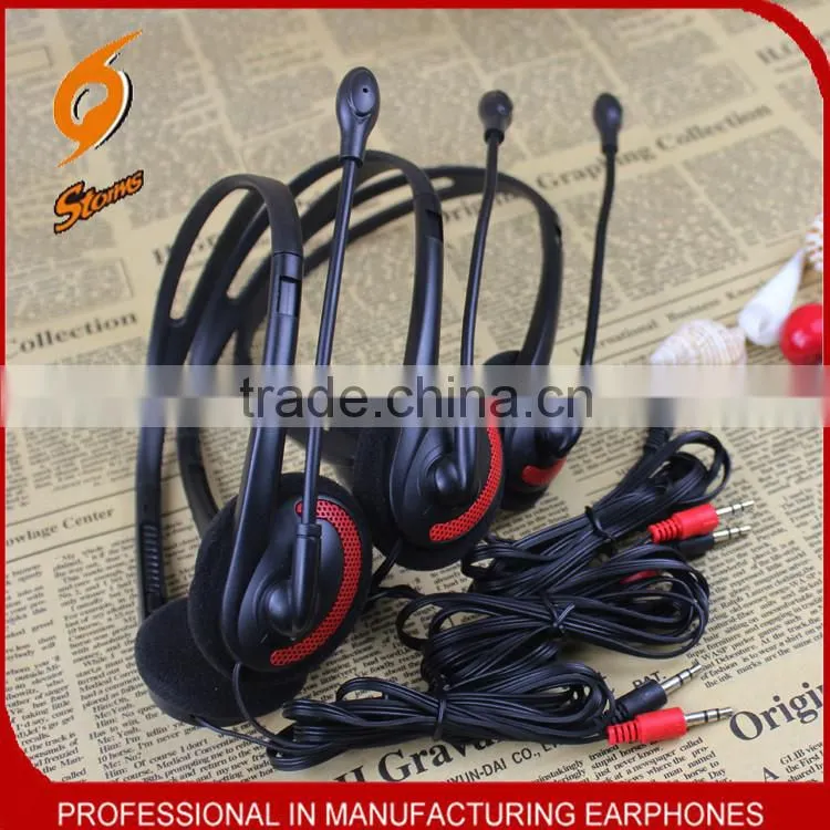 Hot sale Computer Ear bud , Earphone with mic.