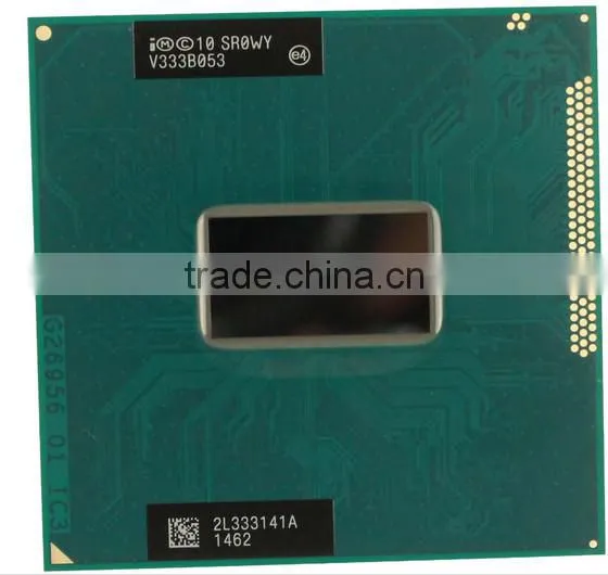 Intel core I3-3230m SR0WY AW8063801208001 mobile CPU 22 nm 3 m