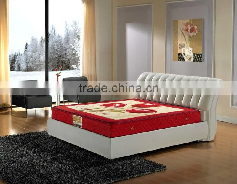 modern leather bed
