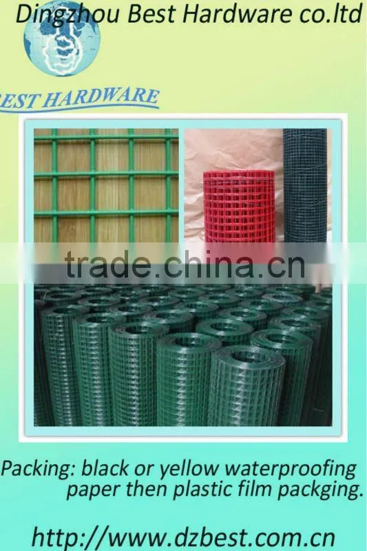 1/4 inch galvanized welded wire mesh