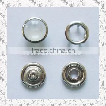 Factory wholesale ring prong snap button
