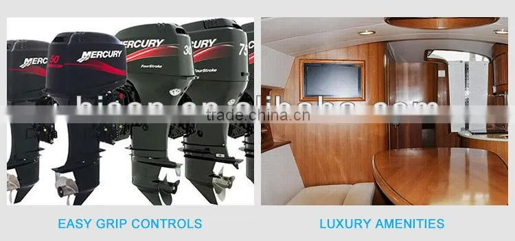 China manufacturing Hison 26ft personal fiberglass fishing boat