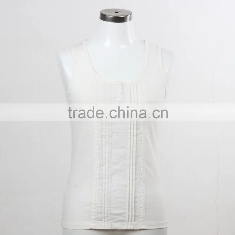 F5S15162 Women Blank Plain Tank Top