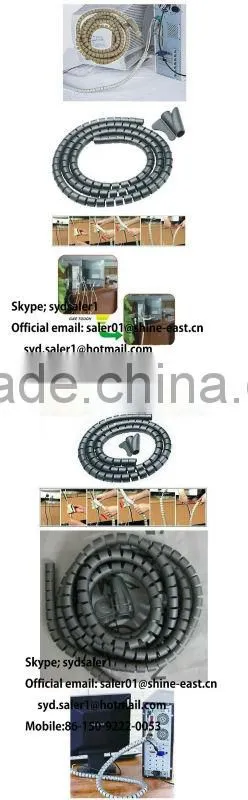 Plastic sprial wrap making machine made in China Qingdao