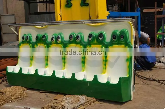 Hot sale!!! New Arrival ! Amusement park equipment lovely game frog jumping