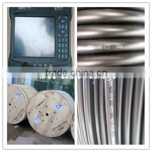 ADSS cable , fiber optic cable for telecom , All Dielectric Telecommunication Cable