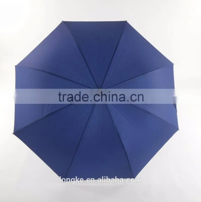 multi-color straight golf umbrella customized