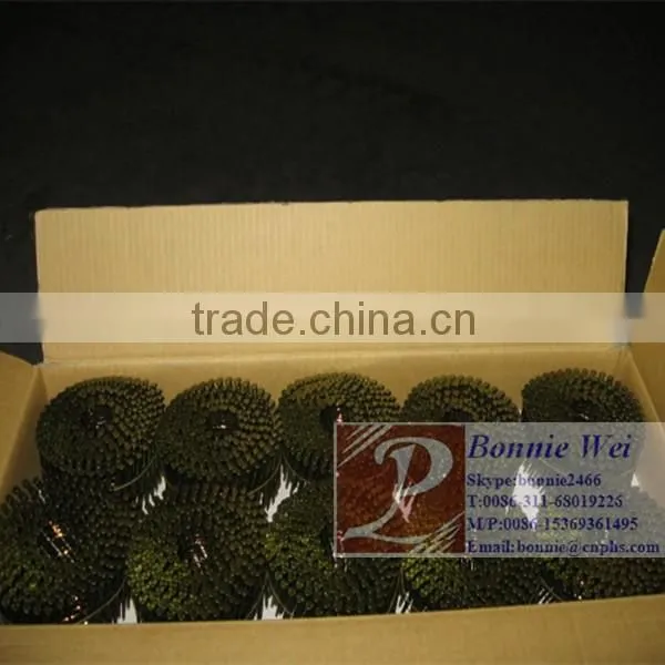 15 Degree Smooth Shank Polished Pallet coil nails