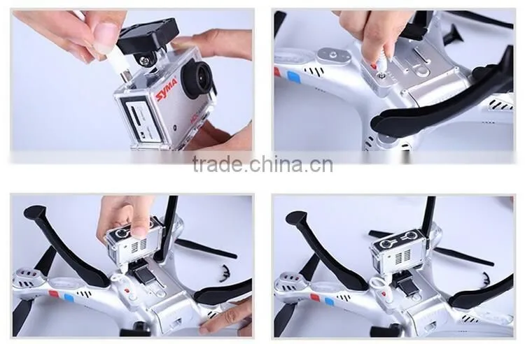 syma X8G Hot Sale Rc Uva Original Syma X8g 2.4g 4ch With 8mp Hd Camera Headless Mode Rc Drone