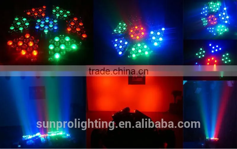 super storm led wash effect 3 in 1 rgb colour mixing hot sale stage moving head light
