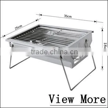 High quality folding charcoal bbq for outdoor barbecue