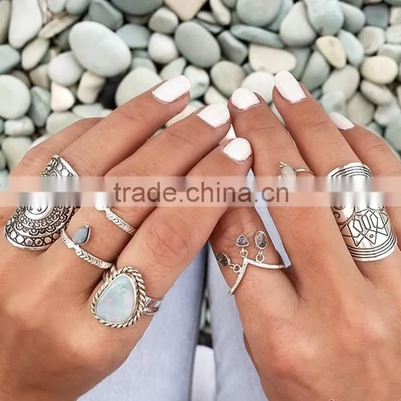 Alli express totem wide ring wedding rings