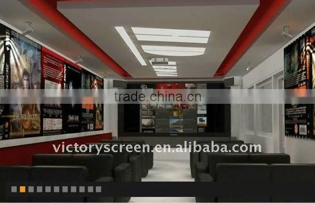 Good quality Curved fixed frame screen