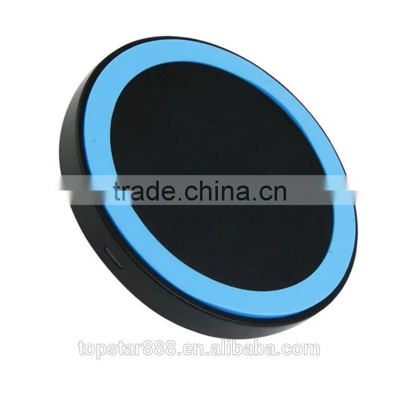 Colorful OEM Single Micro USB Port 5V 1A Wireless Charger With Cable