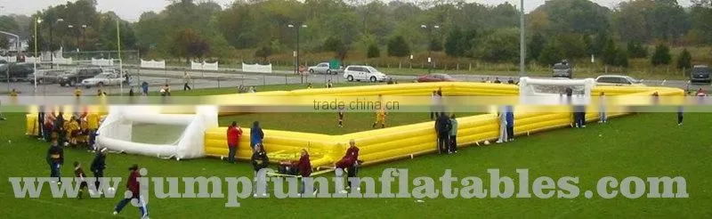 Large Bubble Football Field 30x20 meter Inflatable Football Pitch adults sports arena