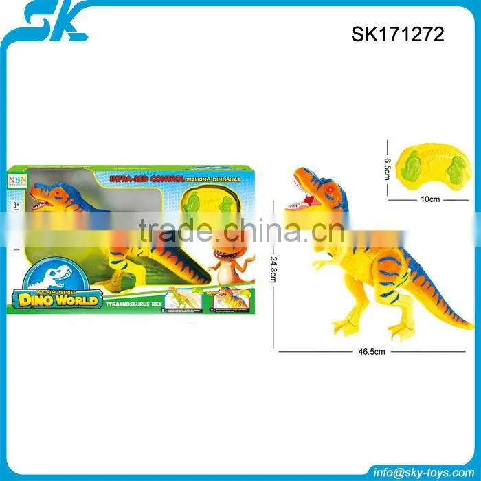 2016 Hot Sale RC Animal ,infrared control walking dinosaur RC dinosaur