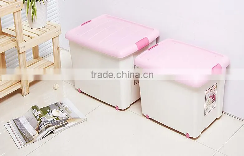 New Wholesale plastic storage box with handle