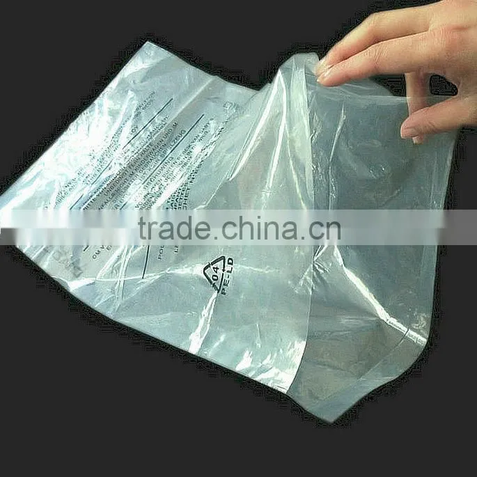Alibaba China 2015 new product in China hot quality in exprts marketstransparent ldpe bag