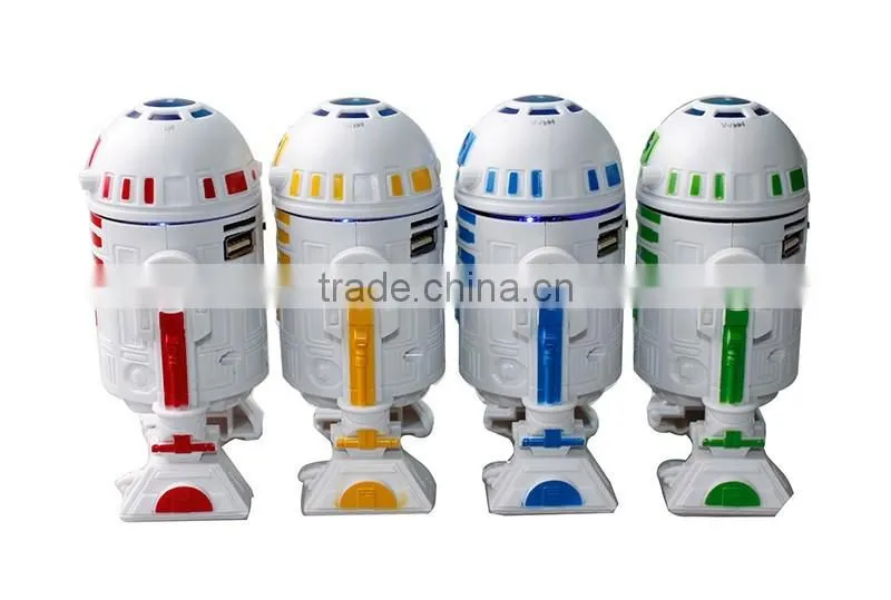 New Robot shape stereo promotional gift bluetooth speaker shenzhen