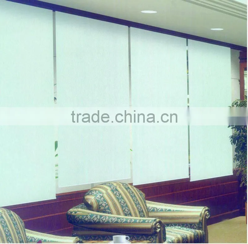 Exclusively used for meeting roomTranslucent Simplestyle roller blind fabric,semi-blackout blinds fabric