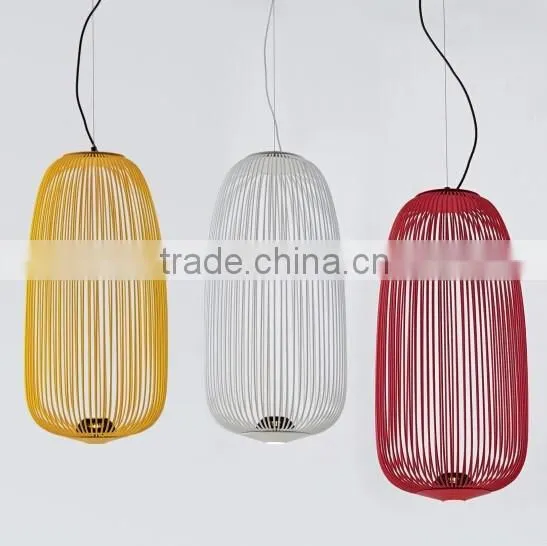 Creative Pendant Lamp,Metal Wire Ceiling Lamp, Hanging Pendant Light